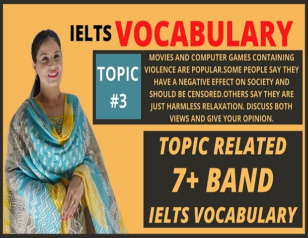 IELTS Writing Task 2: Topic Related Vocabulary | Vocabulary Topic #3 ...