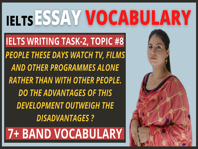 ielts essay topic related vocabulary