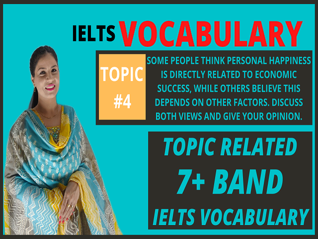 ielts writing topic related vocabulary